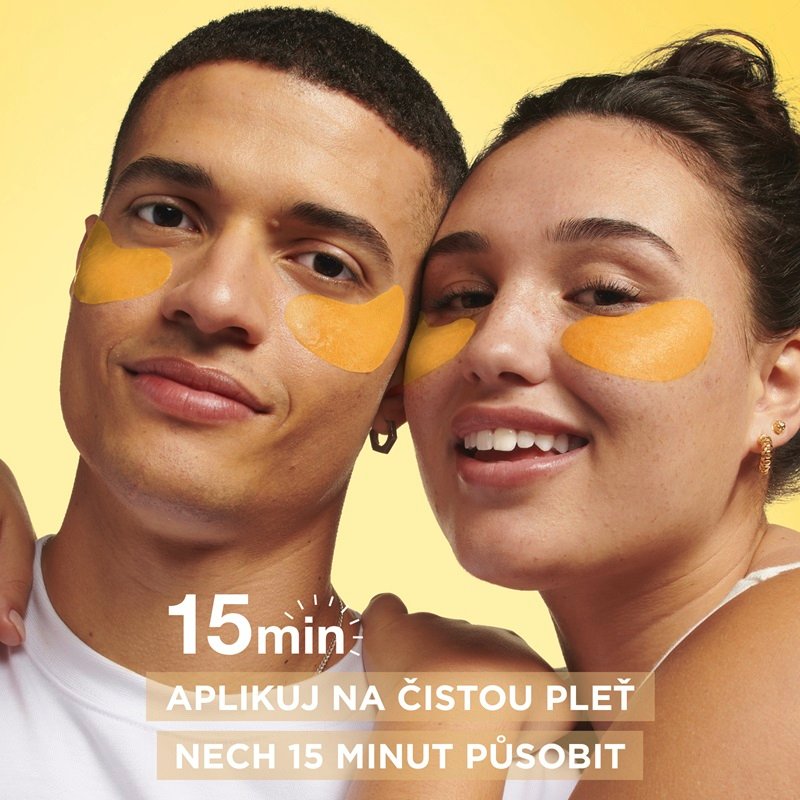 Garnier Skin Naturals oční maska pro rozjasnění očního okolí s vitaminem C - 6